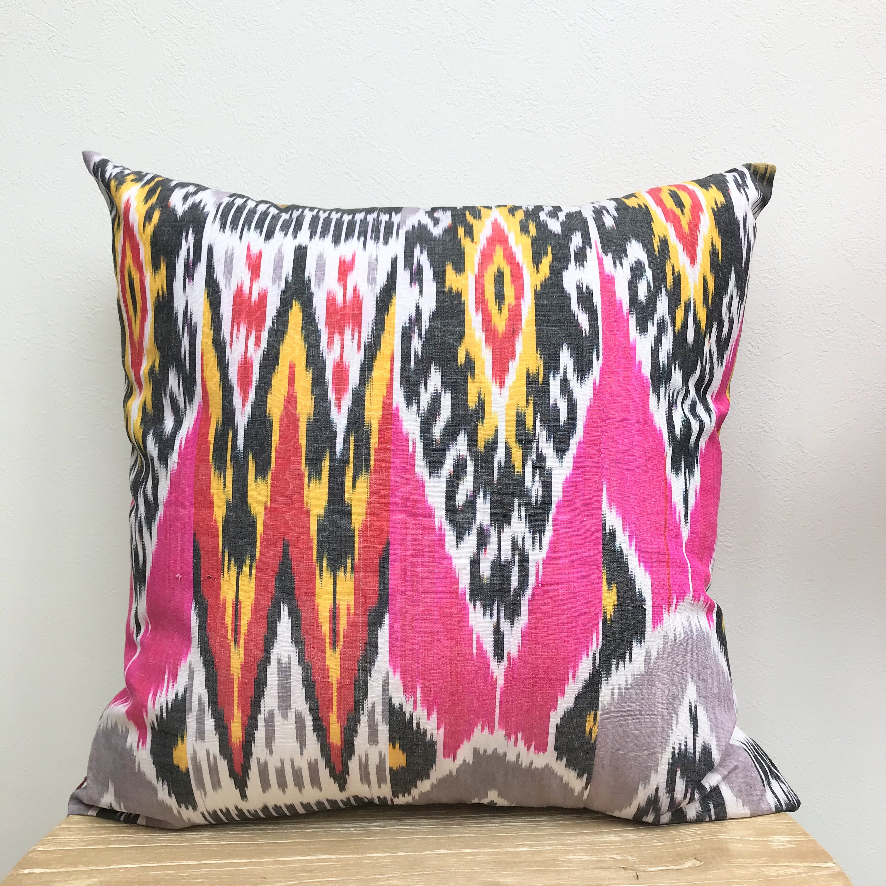 ikat cushions