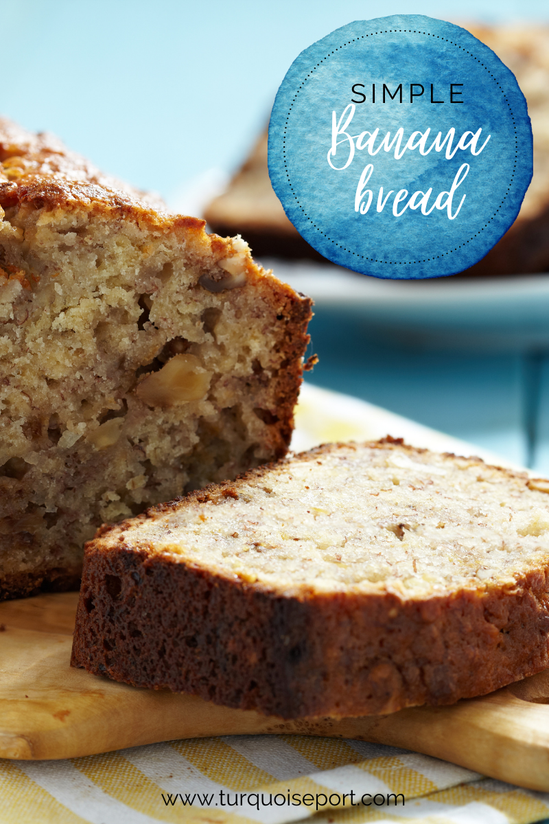 My quick banana bread