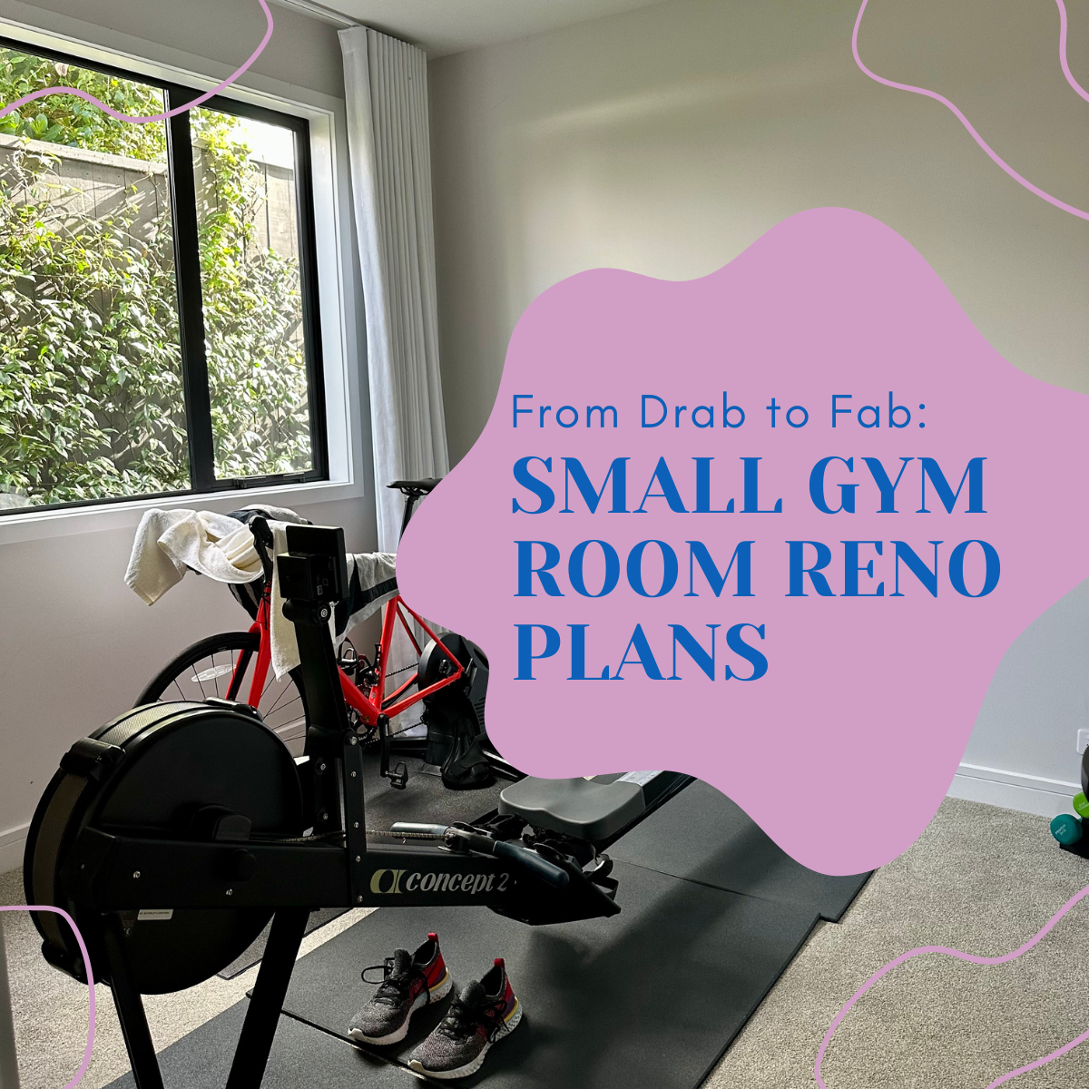 From drab to fab: Gym room renovation plans